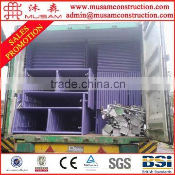 High Quality !!! Good Price !!! Painted scaffolding H frame system for construction