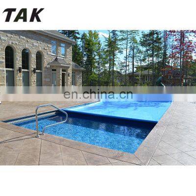 Outside Automatic Swimming solar Pool Winter Safety Cover, Bache Pour Piscine