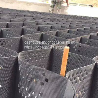 HDPE Geocell Gravel Stabilizers Plastic Honeycomb Geocells for Retaining Wall Reinforcement Slope Protection Driveway Geocell photo-4