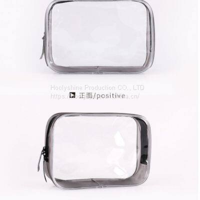 Fashion PVC Cosmetic Bag Clear Zipper Cosmetic Bag Make up Bag Toiletry Bag photo-2
