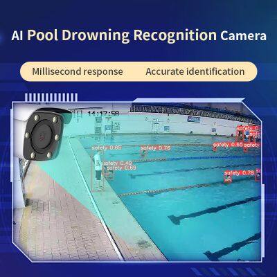 AI Drowning Recognition Camera Security Cameras Solar