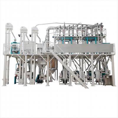 30tpd Maize Wheat Flour Mill Corn Flour Milling Machine Posho Milling Machinery photo-2