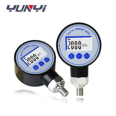 Yunyi Factory Wholesale 0.2% 0.5% 3.6v RS485 Digital Oil Air Hydraulic Pressure Gauge photo-5
