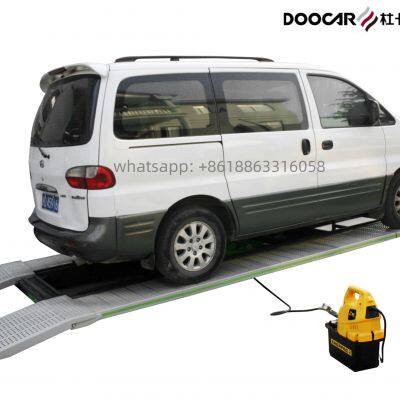 drive-on chassis straightening bench equipment