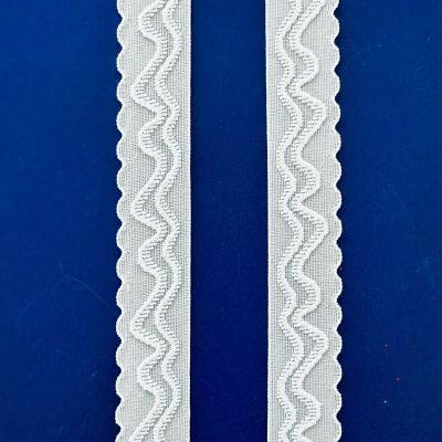 Lace Stretchy Lace Ribbon Elastic Trim Fabric With Floral Pattern for Bridal Wedding Decorations Sewing DIY Making and DIY Crafts photo-2