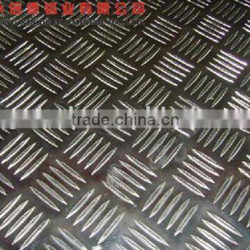 aluminum tread plate in big five bar or small five bar pattern