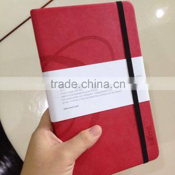 cover logo emboss notebook with envelop NSPZ-KB2013