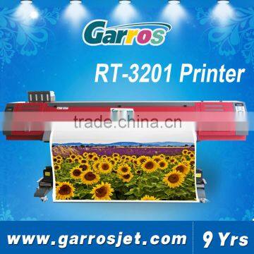 china 3.2 m large format eco solvent printer,digital poster/banner/sticker printer machine with dx5/dx7 head