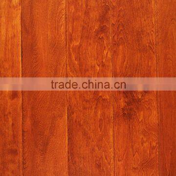 Hot Sale Birch Smooth Surface Engineered Solid Wood Flooring High-gloss