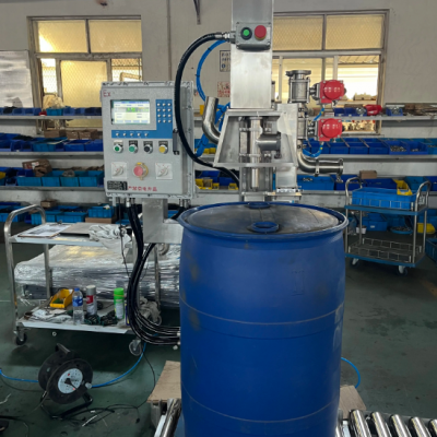 200L Drum Automatic Aligning Liquid Filling Machine photo-2