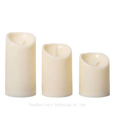 Bulk Decorative LED Candles – Flameless, Battery Operated with Remote/Timer, Real Wax Finish, Flickering Flame Sets/Packs in Multiple Sizes