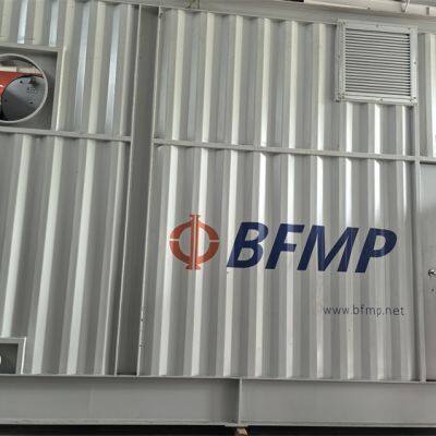 BF-icabinet 1MW Mobile Containerized Gas Generator Sets for Cogeneration,refuse Landfill and Farms Gas Power Plant photo-2