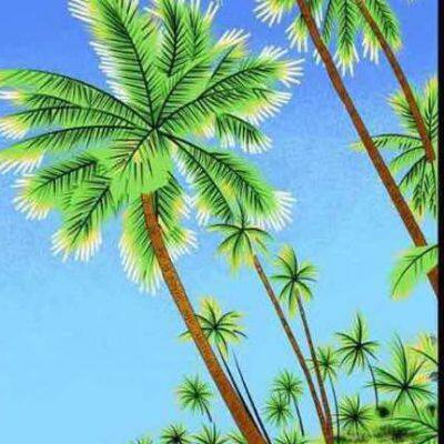 Tropical Palm Tree Beach Towels Microfiber Printed Beach Towels/Printing Beach Towels