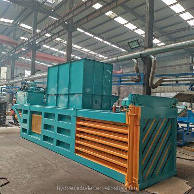 Horizontal Hydraulic Waste Paper Packaging Machine Waste Paper Baler Machine Waste Plastic Baler Machine photo-2
