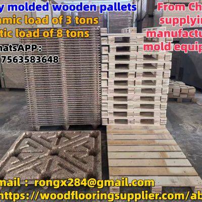 Cost-Effective Molded Wood Pallets — Factory Direct Supply — Versatile for Warehousing, photo-2