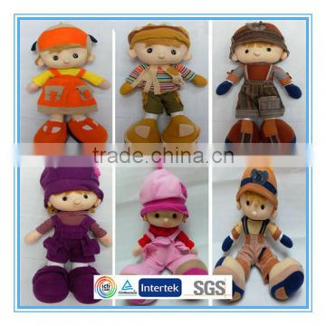 Custom designed plush doll for kids