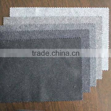 DXW 090680-3 50 Wool 50 Poly Heavy Woolen Fabric Melton Stock for Overcoat photo-3