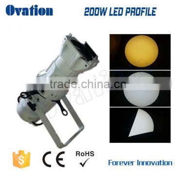 200w white / warm white Color Led profile light with high CRI