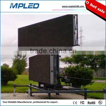 LCD Video Wall Led Video Wall on Van With 3G/4G Connection