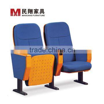 Auditorium Furniture Seating Foldable Auditorium Seating Fabric Theater Chair