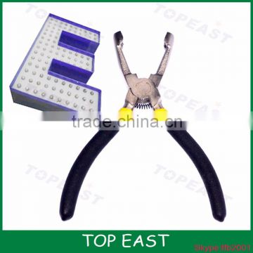 led the exposed light special insert pliers discharge lamp through the lamp mounting hole cloth lamp light word word lattice Rep