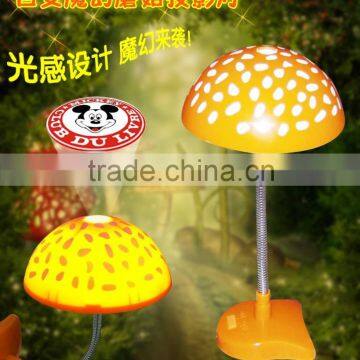 2015 hot sales projector mushroom lamp LED night light