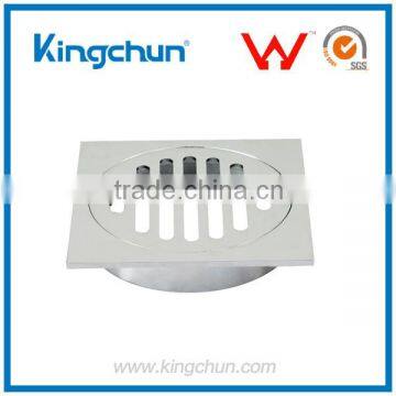 Watermark KingChun Free sample bathroom fitting chrome plated floor drain cover(K1101)