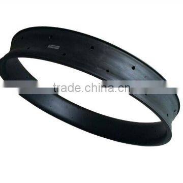26er fat bicycle carbon rim 90mm width tubeless type 36 holes fat rim