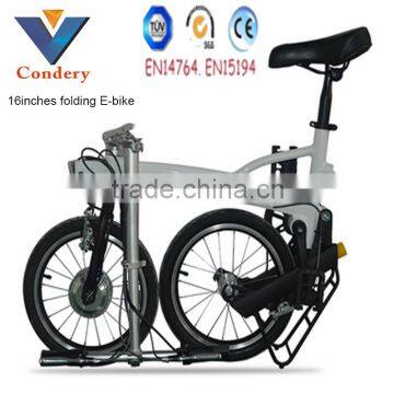 New Electric Folding Bike 16" 250W Li-battery photo-2