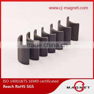 Trade assurance Grade 3 arc ferrite magnet for industrial use