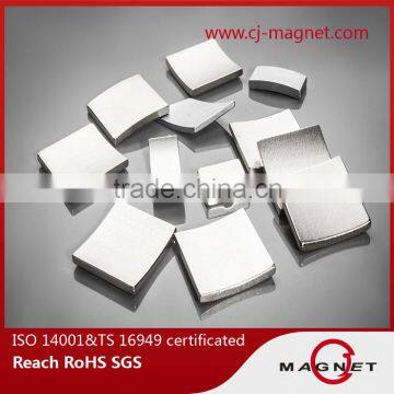 135 angle sintered ndfeb magnet with NI coating