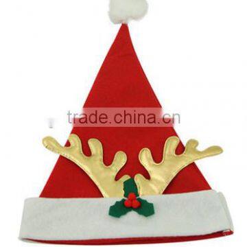 Various Sizes of Plush Santa Hat for Adults in 2015 Christmas Eve