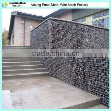 Gabion mesh factory/2*1*1 m gabion retaining baskets Anping, Hengshui China Manufacture