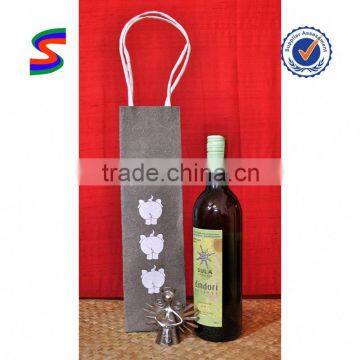 Fabric Wine Bag Pattern Grape Wine Bag