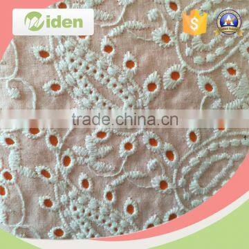 Lovely chemical lace with hollow decoration Indian lace embroidery fabric