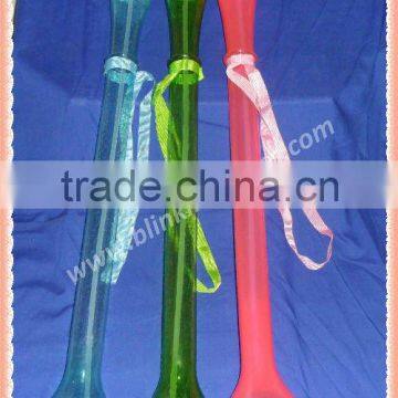 Large plastic drinking yard glass with straw and landyard - 3000ml