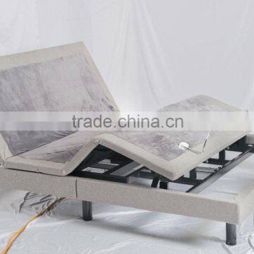 China High Quality Full Size Bed Adjustable Bed Frame photo-2