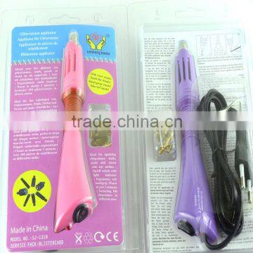 china pick up pen/gun for rhinestones , wand applicator , rhinestone hotfix setting pen