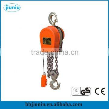 500kg mini electric rope hoist, electric hoist with double chains