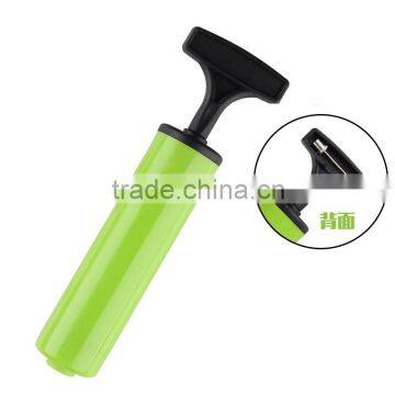 2016 hot sell mini 6 inch ball inflator pump with high quality