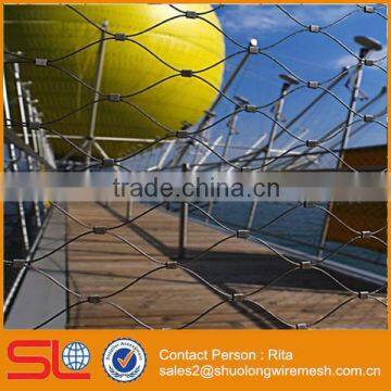 Government Project Stainless Steel Wire Rope Mesh photo-4
