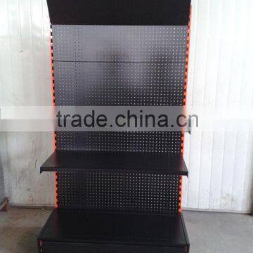 black shelf for supermarketand dispaly