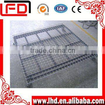 4-way forklift entry stacked metal steel pallet for heavy industry