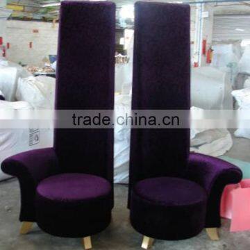 Classic high back chair for hotel lobby hall XYD155