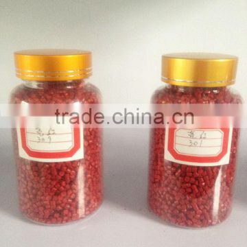 bright red masterbatch,red masterbatch,red pe masterbatch,good quality,high pigment.