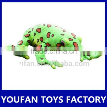 cheap wholesale stuffed green big frog plush toy