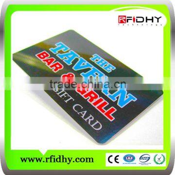Dual frequency rfid card hybrid smart card