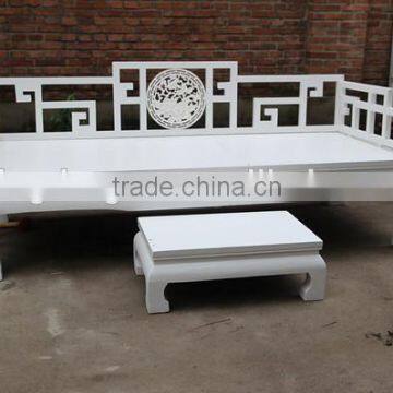 Hot Sale Antique Solid Wood Bedroom Furniture, Wood Bedroom Bed