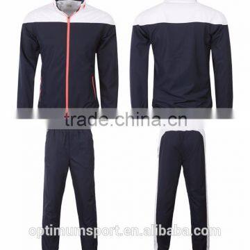 Team wear custom made mens sports tracksuit