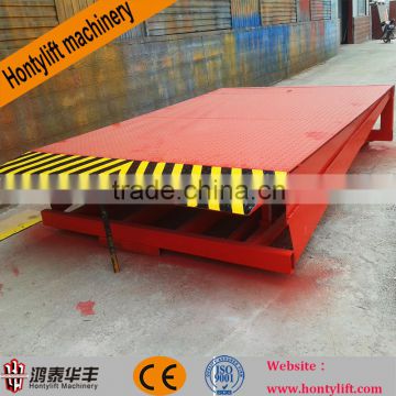 stationary loading yard ramp mechanical dock leveler